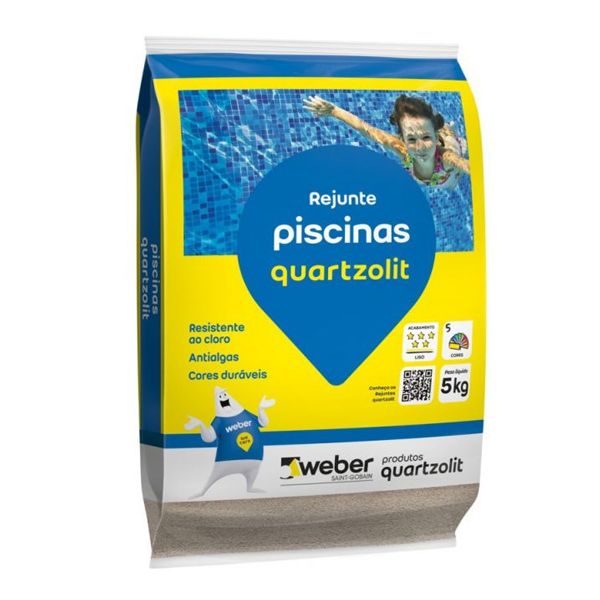 Rejunte Piscina 5kg Quartzolit