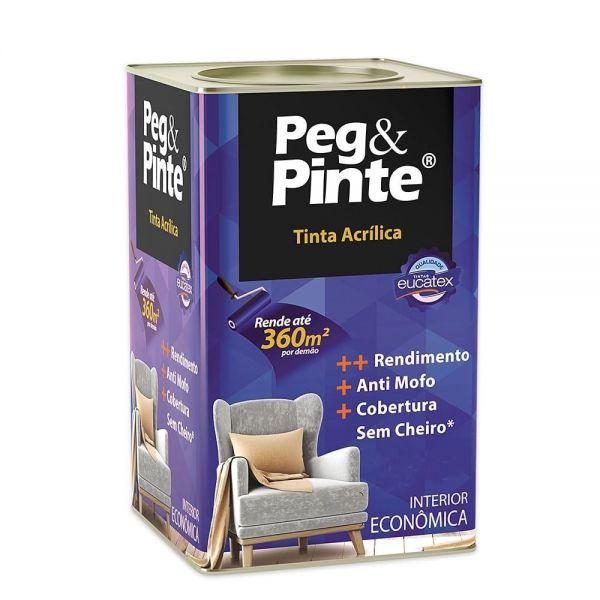 Tinta Eucatex Peg & Pinte 18 Litros