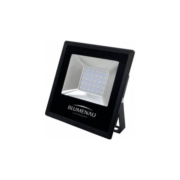 BLUMENAU REFLETOR LED SLIM 30W BI-VOLT 6500K